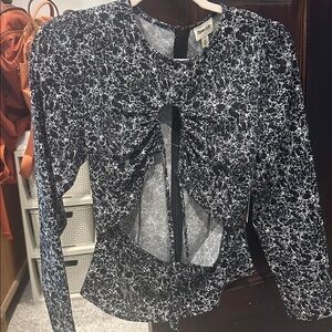 Open edit long sleeves top